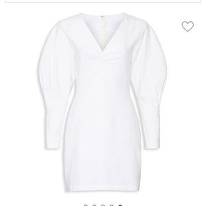 A.L.C. White long sleeve Mini Dress size Small